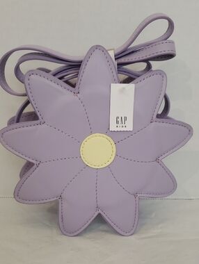 GAP Kids Lavender Flower Crossbody